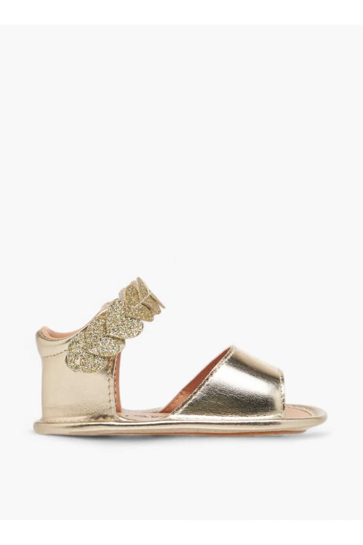 Barefeet-Embellished Sandals with Hook and Loop Closure 3