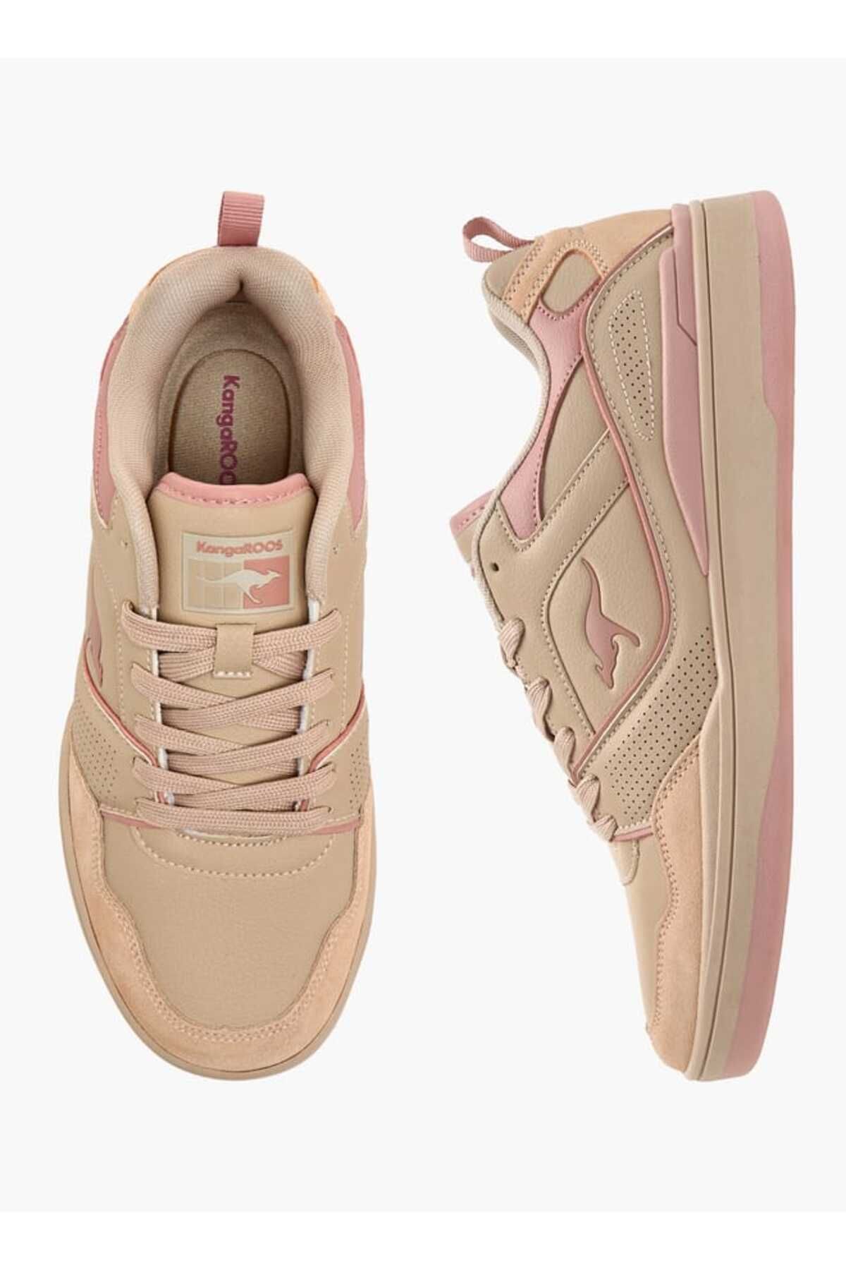 Kangaroos-Women's Panelled Lace-Up Sports Shoes 1