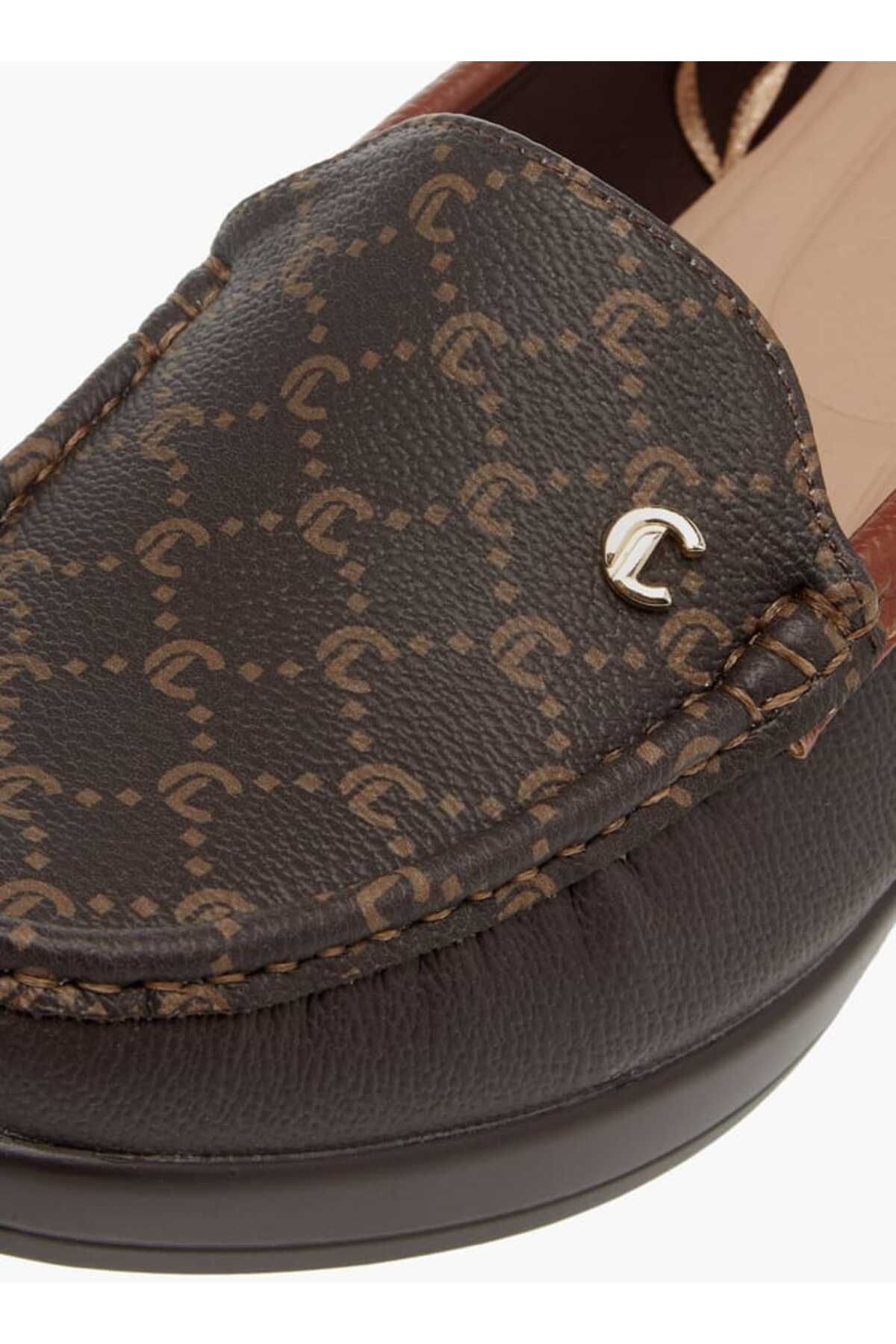 Le Confort-Textured Slip-On Loafers with Wedge Heels 4