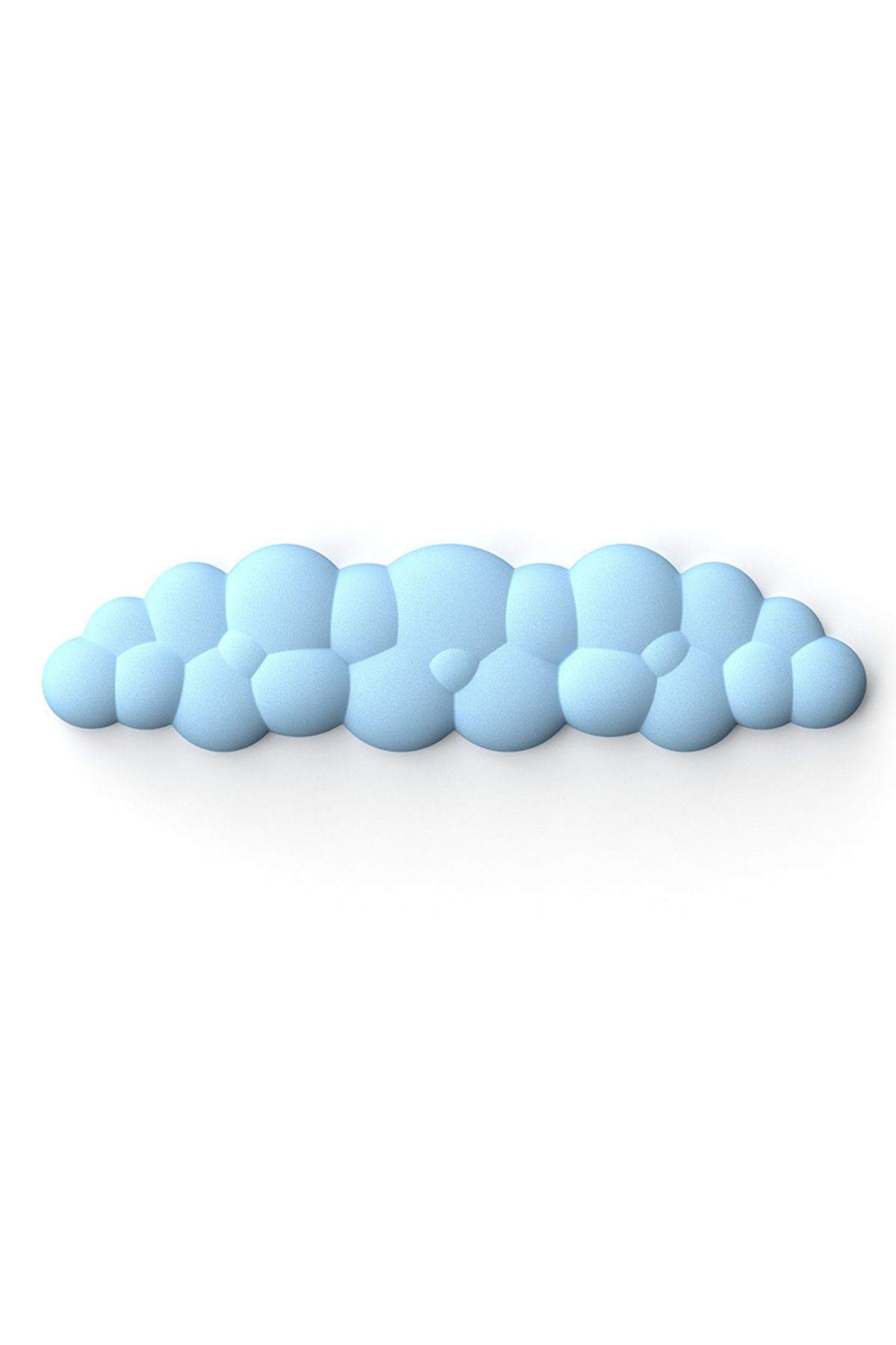 Choice-Blue long Mouse pad with wrist rest keyboard cloud anti-slip memory foam desktop office gamer mouse 1