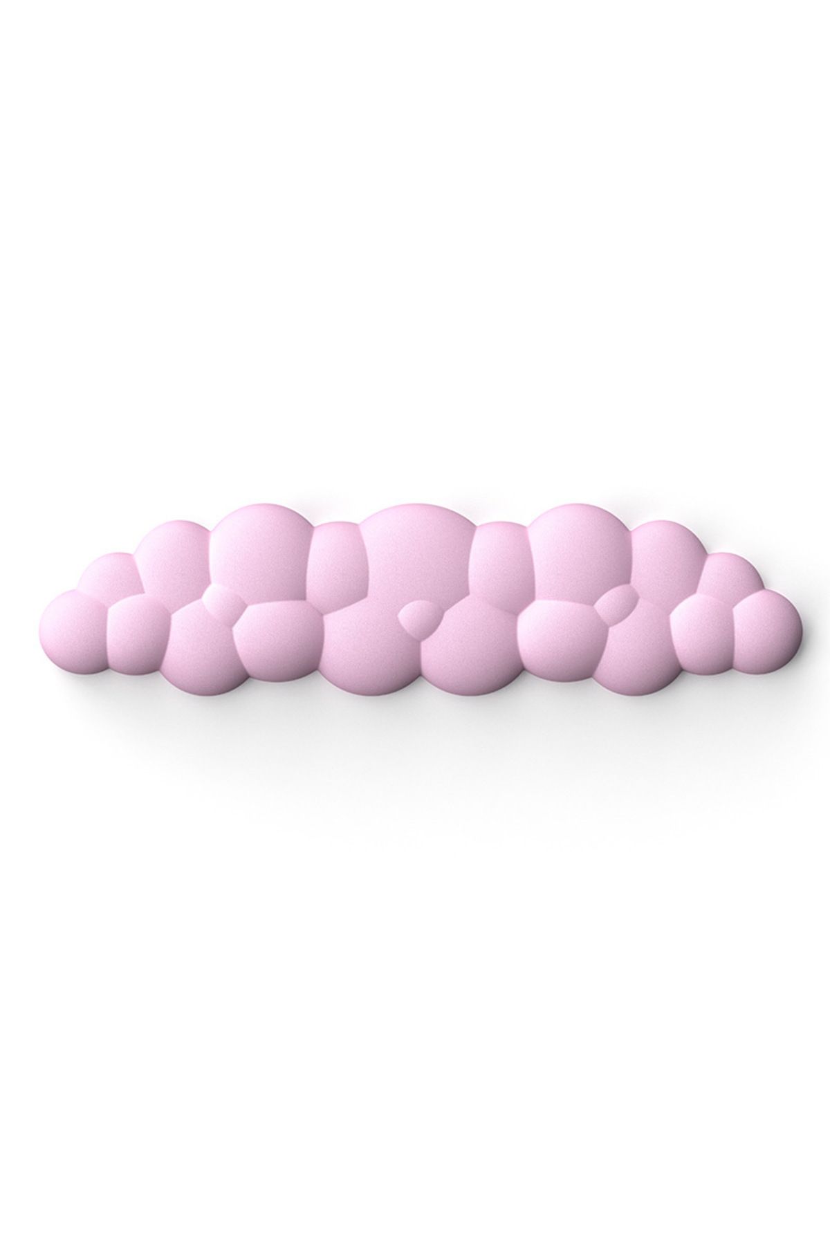 Choice-Pink long Mouse pad with wrist rest keyboard cloud anti-slip memory foam desktop office gamer mouse 1