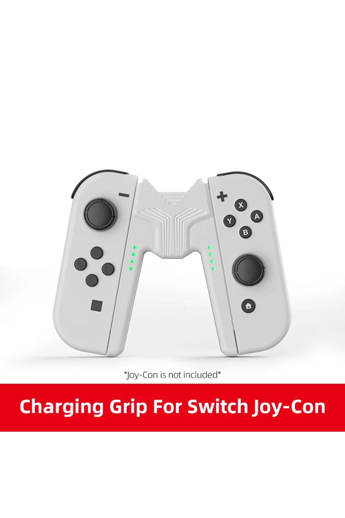 Choice-White Aolion Charging Grip Bracket for Switch Joycon Handle Gaming Controller Grip Charging Station 1