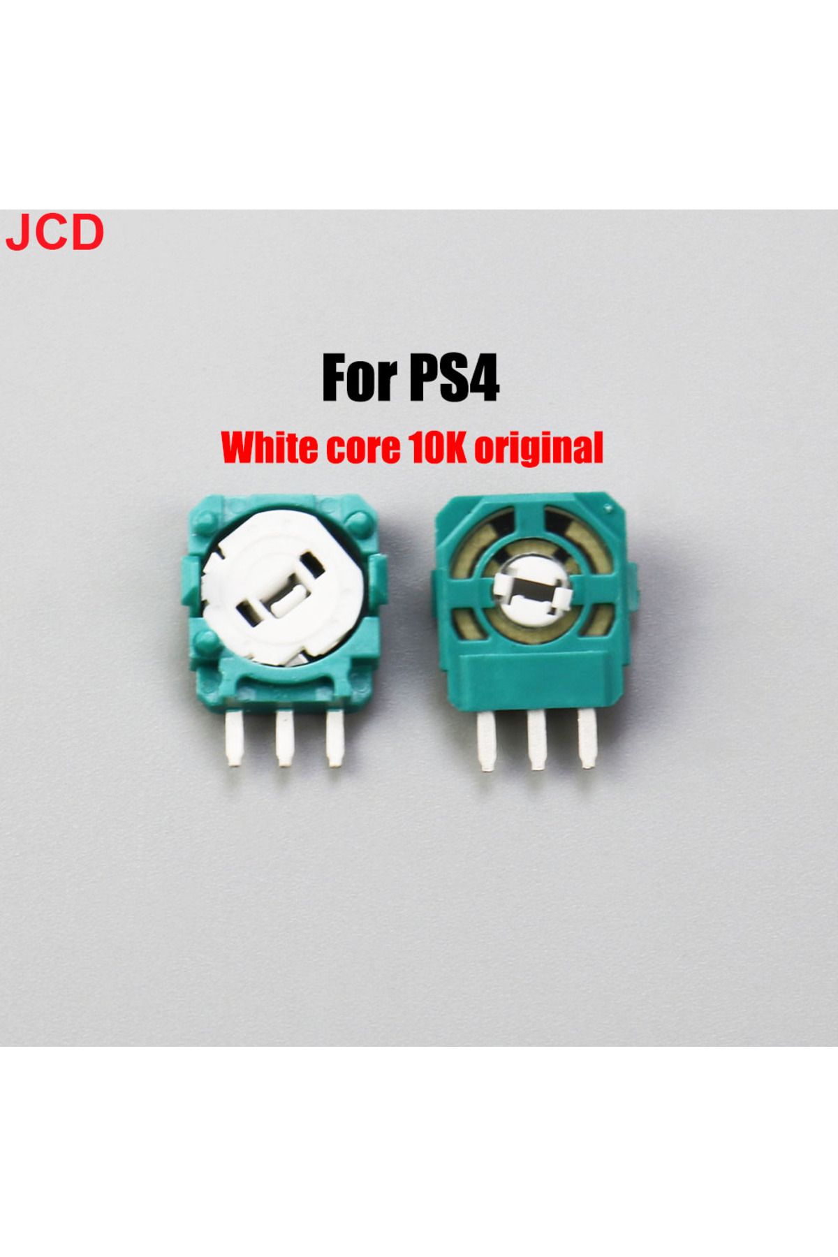 JCD-10 قطع من مستشعر التبديل التناظري ثلاثي الأبعاد الأصلي لجهاز تحكم PS4 PS5 محور مقاومة عصا التحكم ثلاثية الأبعاد. 1