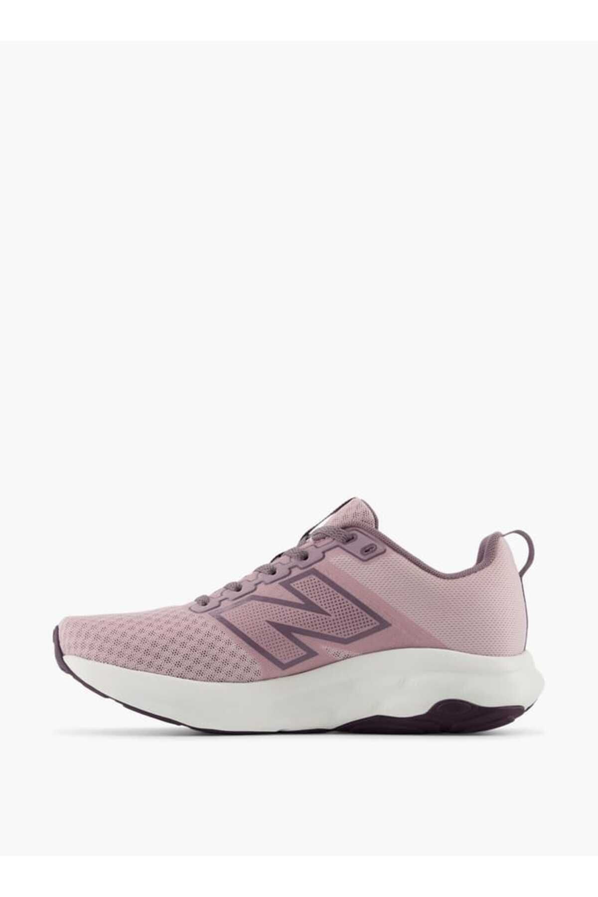 New Balance-حذاء رياضي نسائي بتفاصيل الشعار مع رباط للإغلاق - 460 3