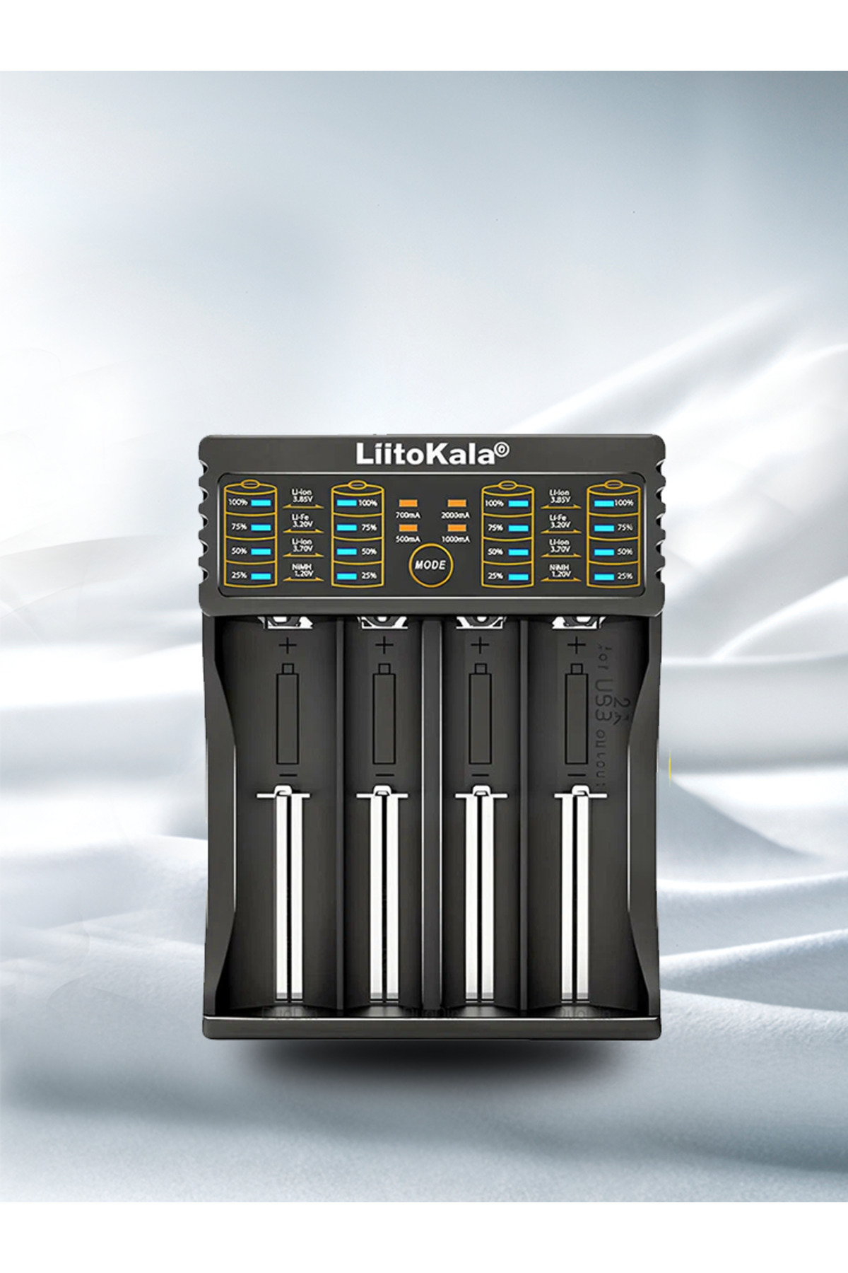 liitokala-Lii-402 18650 Smart Battery Charger 1.2v 3.7v 3.2v 3.85v For 26650 18500 18350 17500 16... 8