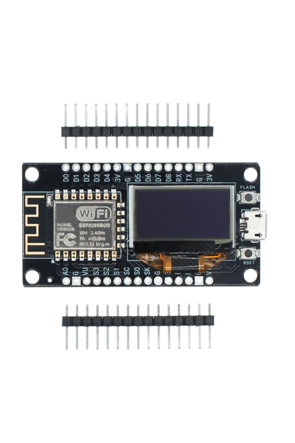 Choice-Micro USB NodeMCU ESP8266 Development Board With 0.96 Inch OLED Display CH340G ESP-12F WiFi Module T 1