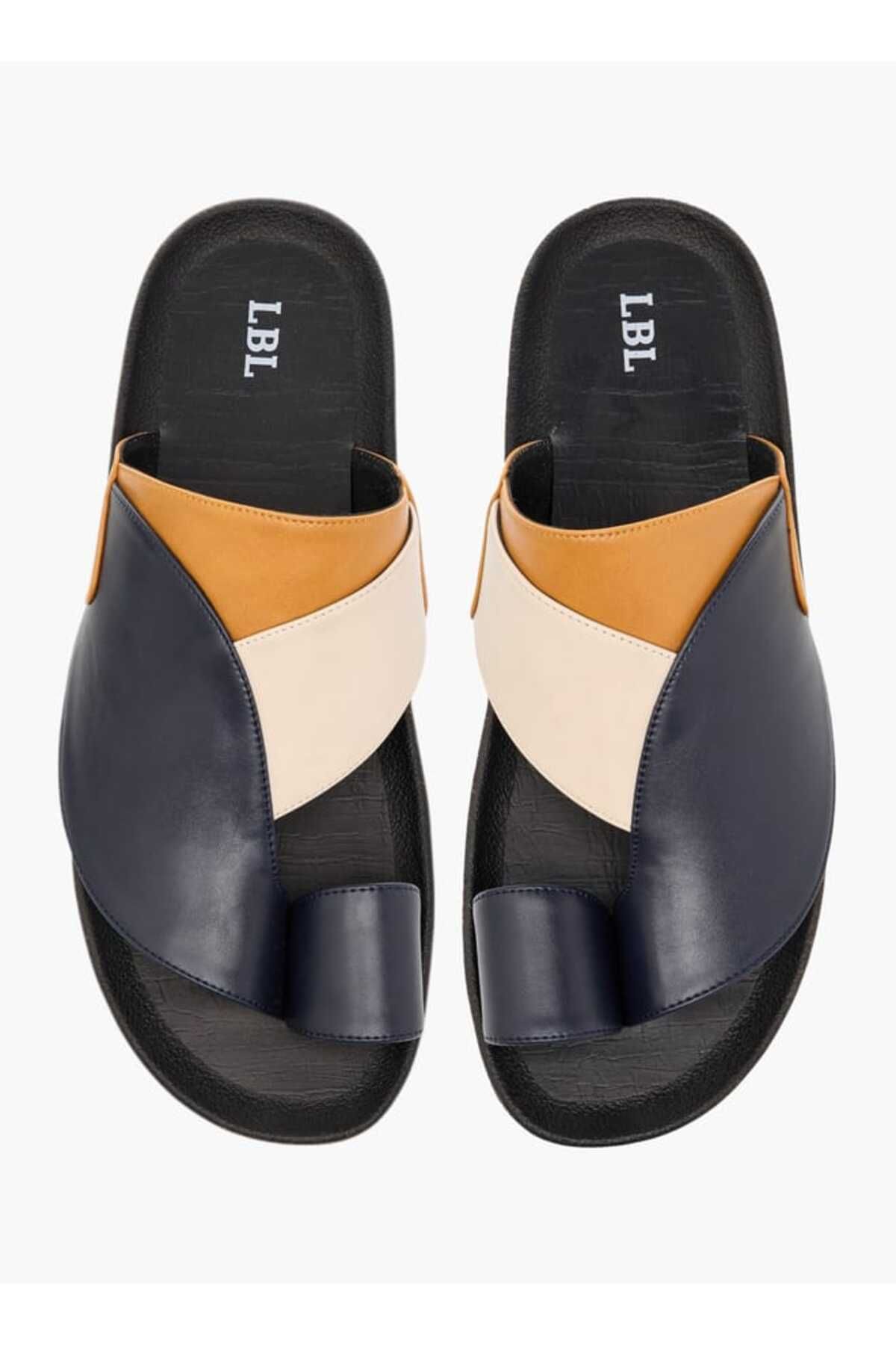 LBL by Shoexpress-Panelled Slip-On Arabic Sandals 1
