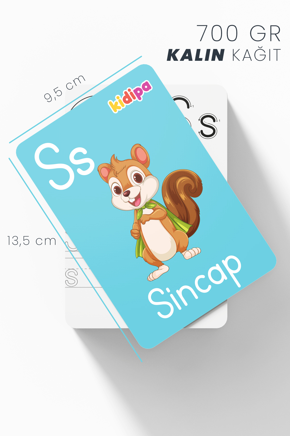 حروف سرگرم‌کننده – کارت‌های یادگیری و نوشتن Sil (۳۰ تکه) + ست برچسب حروف