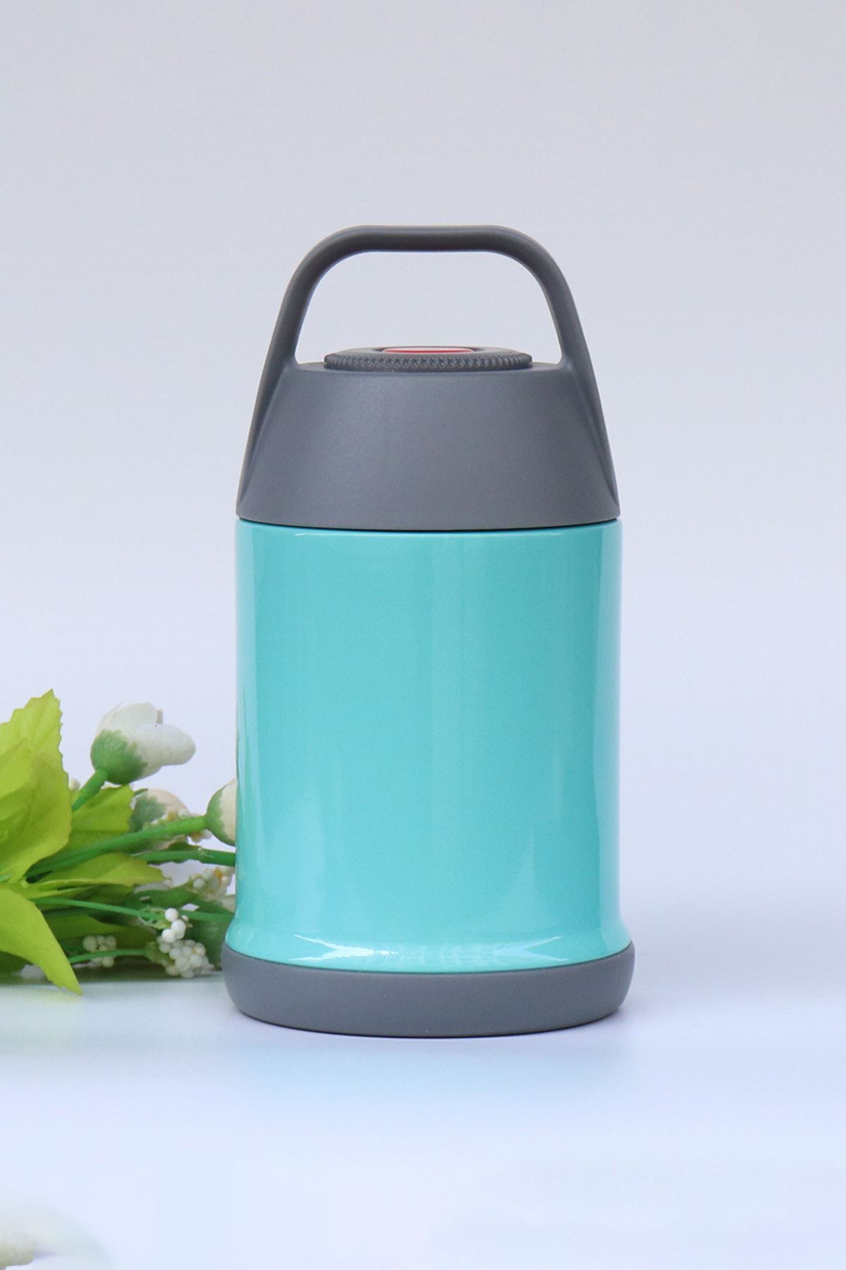 Miyou Mavi 304 Çelik 450 ml Vakumlu Bebek Mama Saklama Termosu Mug cin297mv fotoğrafı 5 (önizleme)