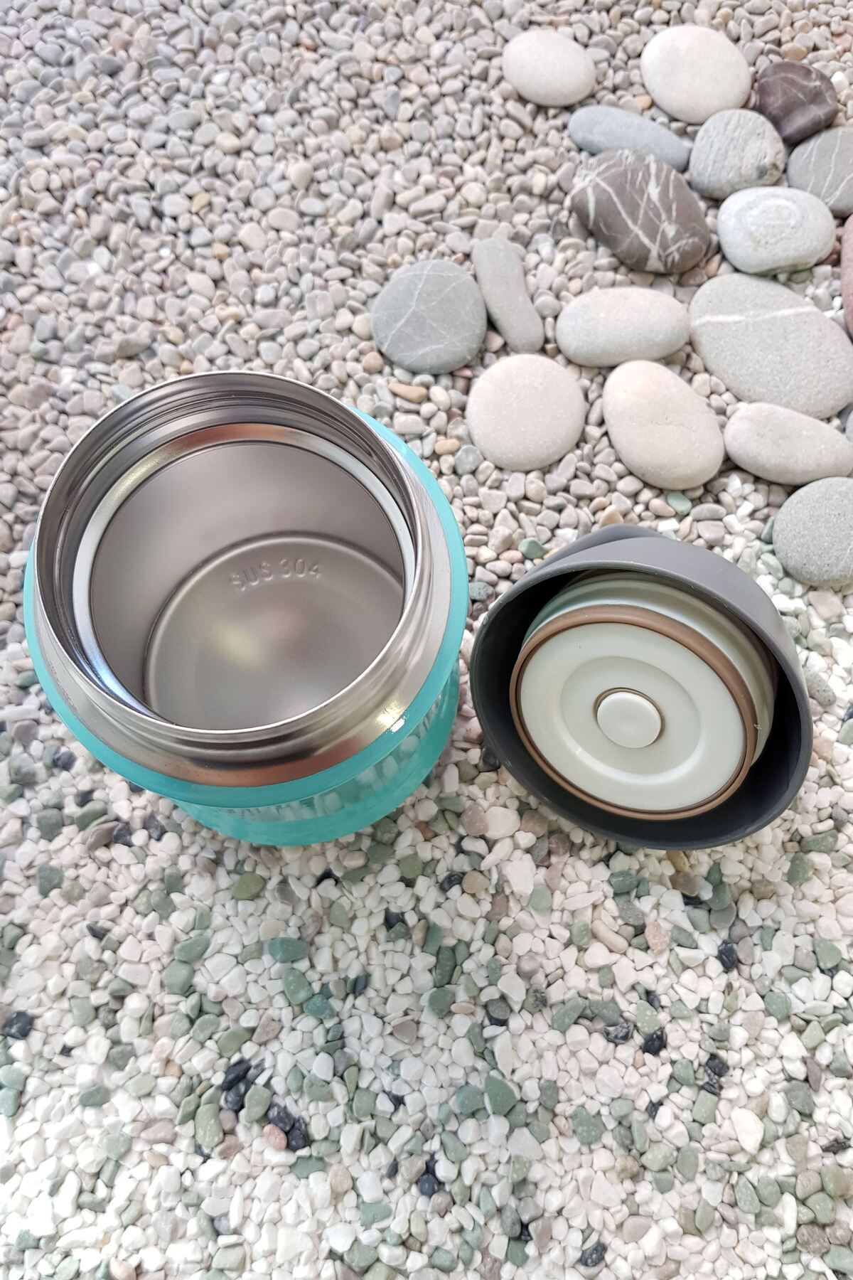 Miyou Mavi 304 Çelik 450 ml Vakumlu Bebek Mama Saklama Termosu Mug cin297mv fotoğrafı 3 (önizleme)