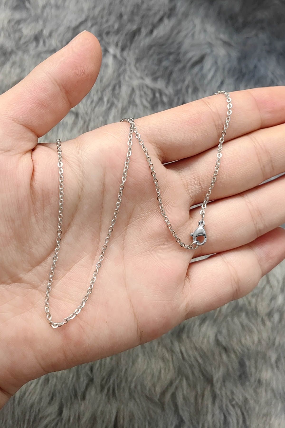 Chavin-1.5 Mm. 45 Cm. Steel Necklace Chain - Ap81 2