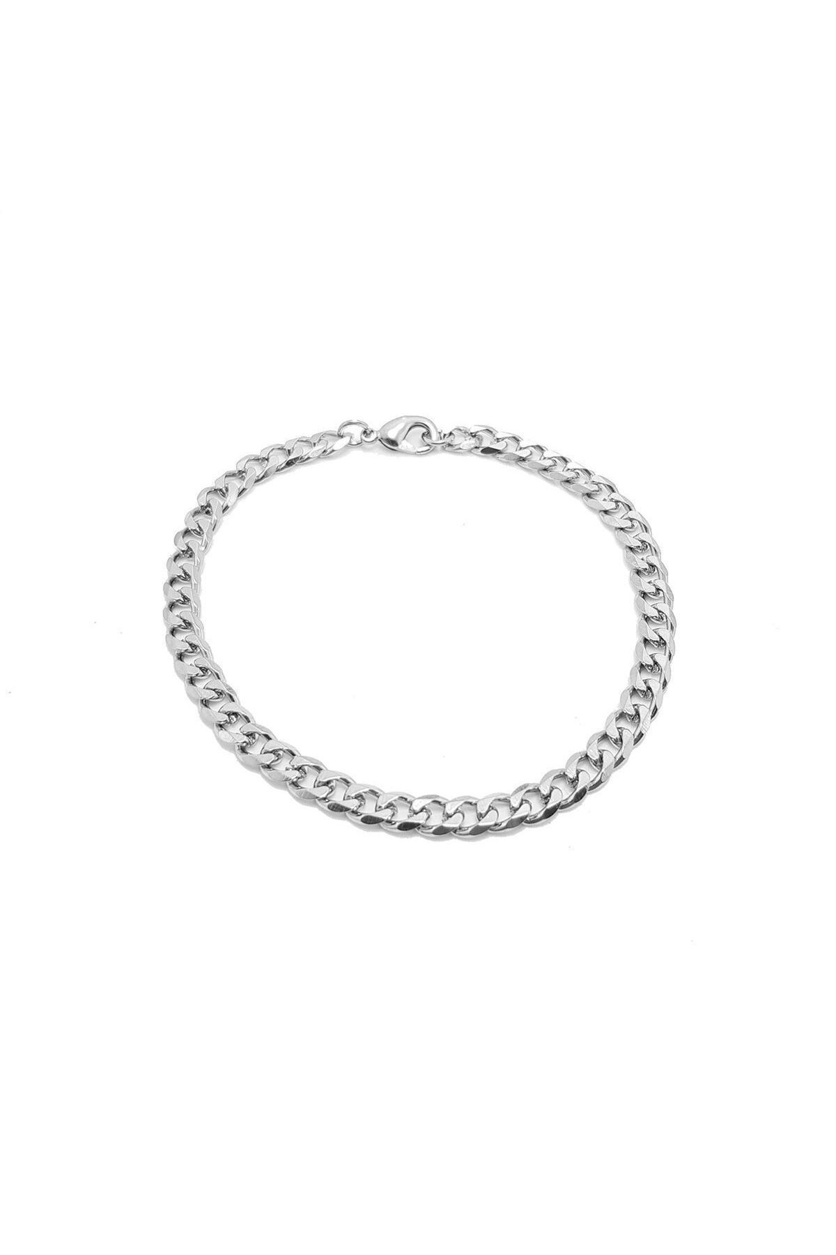 Chavin-Gray 3 Mm. Steel Men's Bracelet Eu94By-3 3