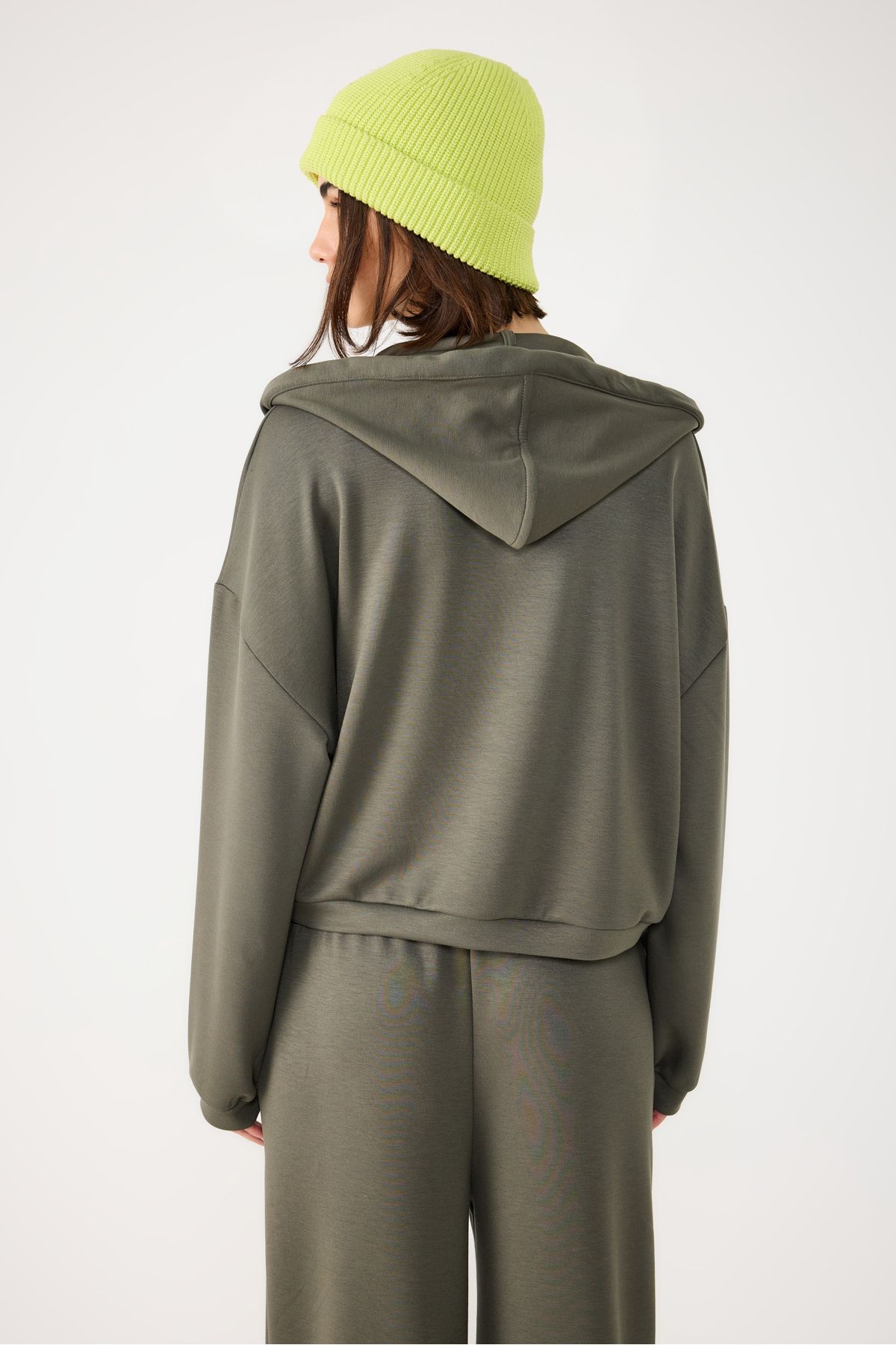 No Matter What-Modal Fabric Soft Silky Touch Zipper Hooded Sweatshirt 7