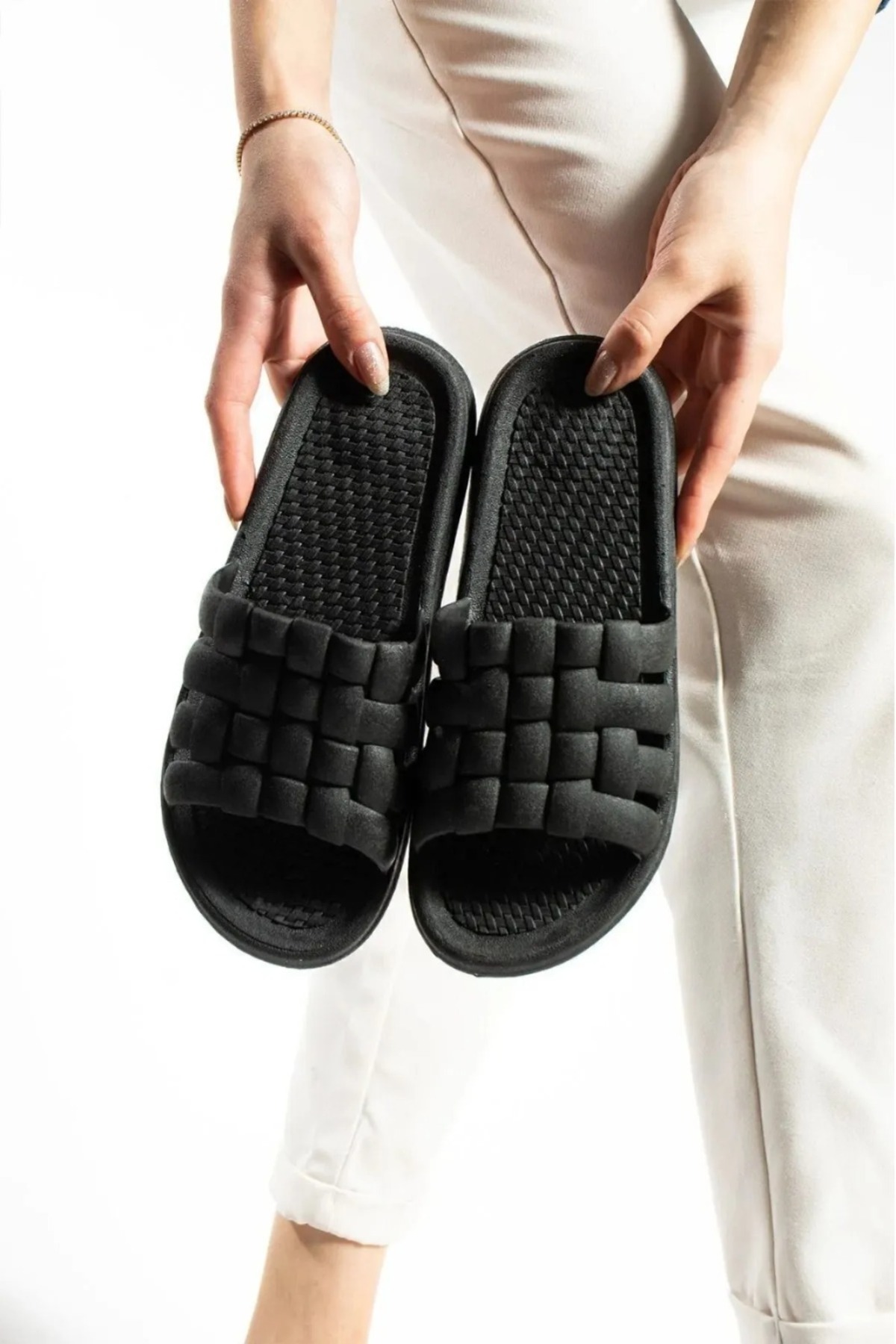 maxey-Non-Slip Sole Bathroom Balcony Pool Sea Beach Daily Slippers 3