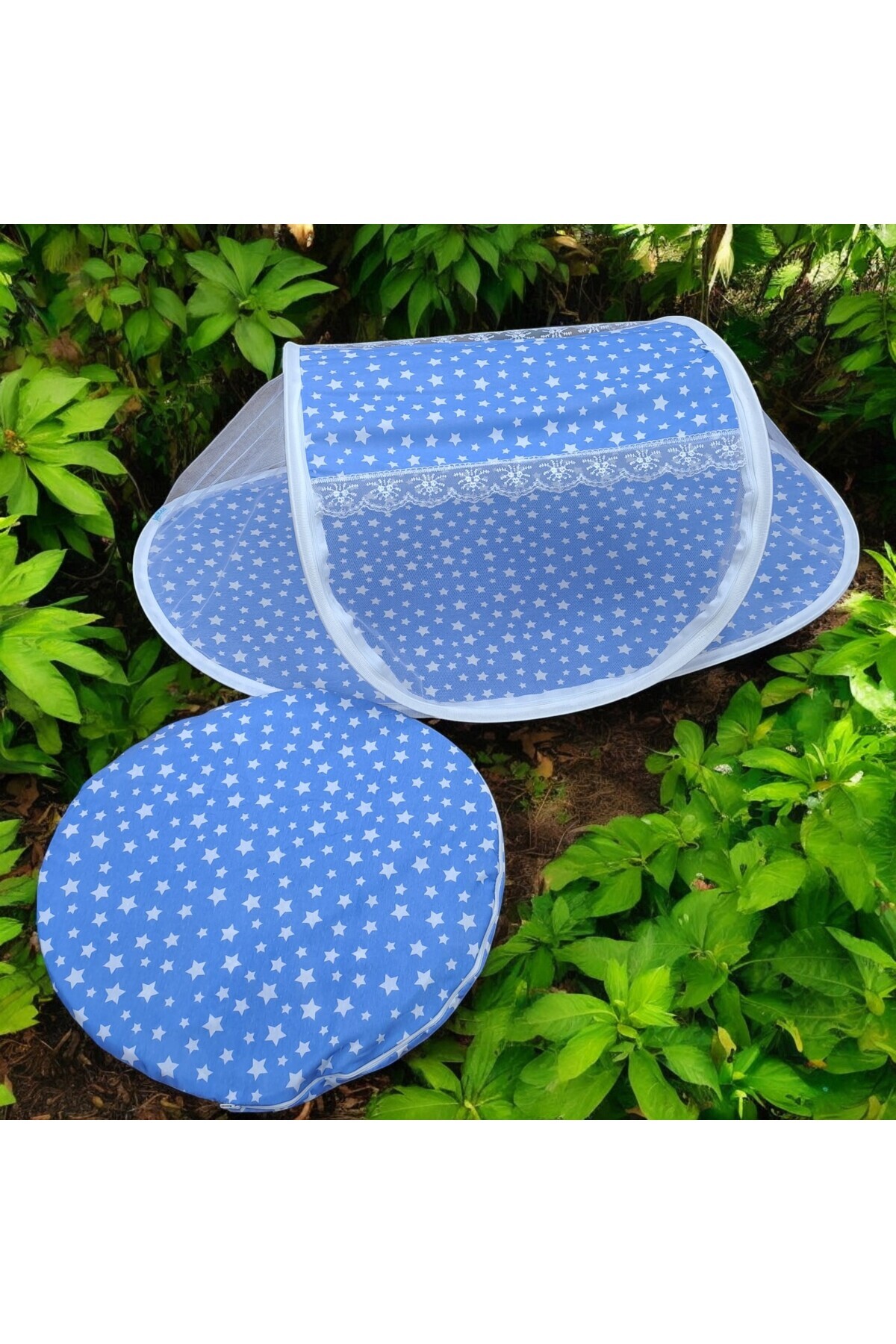 Tosyalı Burak Bebe Pratik Katlanabilir  Bebek Cibinliği Taşınabilir Sinek Engelleyici Bebek Çocuk Cibinlik 0-2 Yaş fotoğrafı 4 (önizleme)