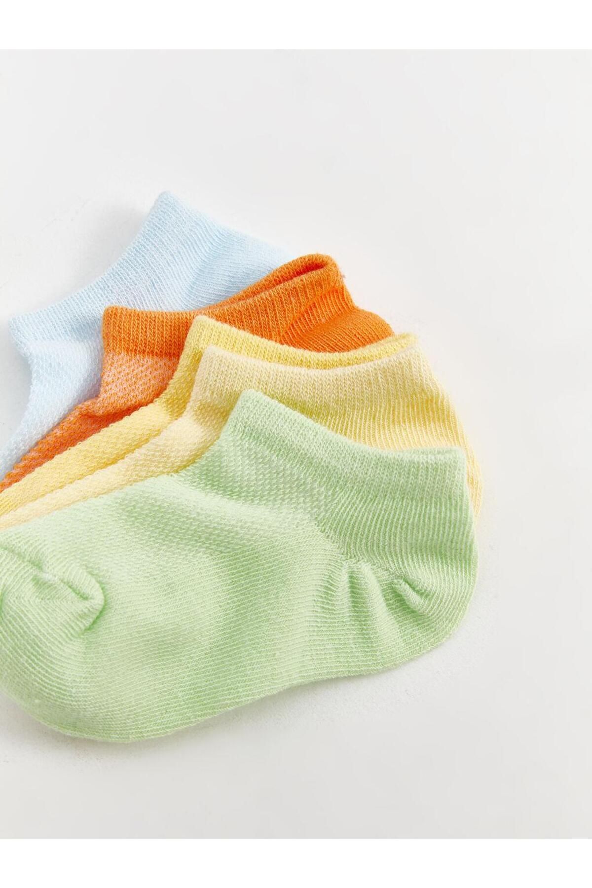 LC Waikiki-5-Piece Basic Baby Boy Socks Set 3