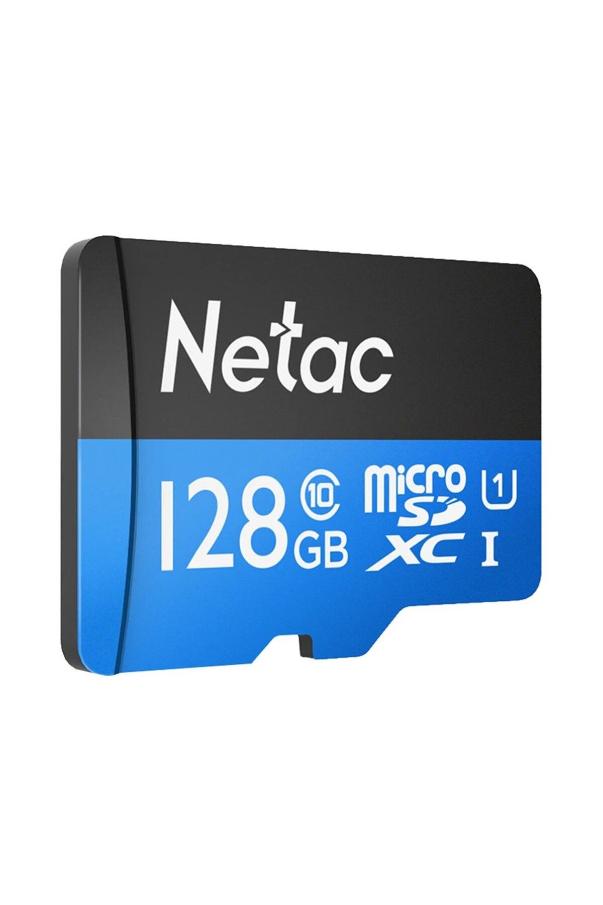 Netac-بطاقة ذاكرة P500 NT02P500STN-128G-R Uhs-I U1 CLASS10 Microsdxc سعة 128 جيجابايت (مع محول SD) 3
