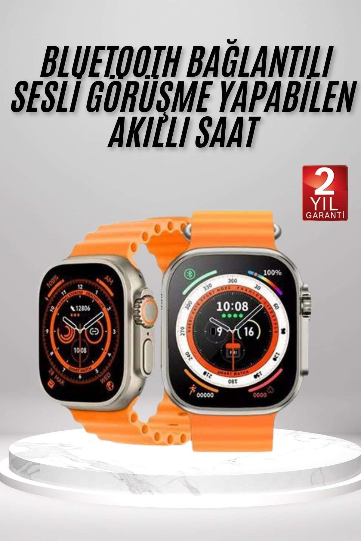 teknodayım Yeni Nesil Ultra Akıllı Saat Adımsayar Uyku Takibi Nabız Sensörü
