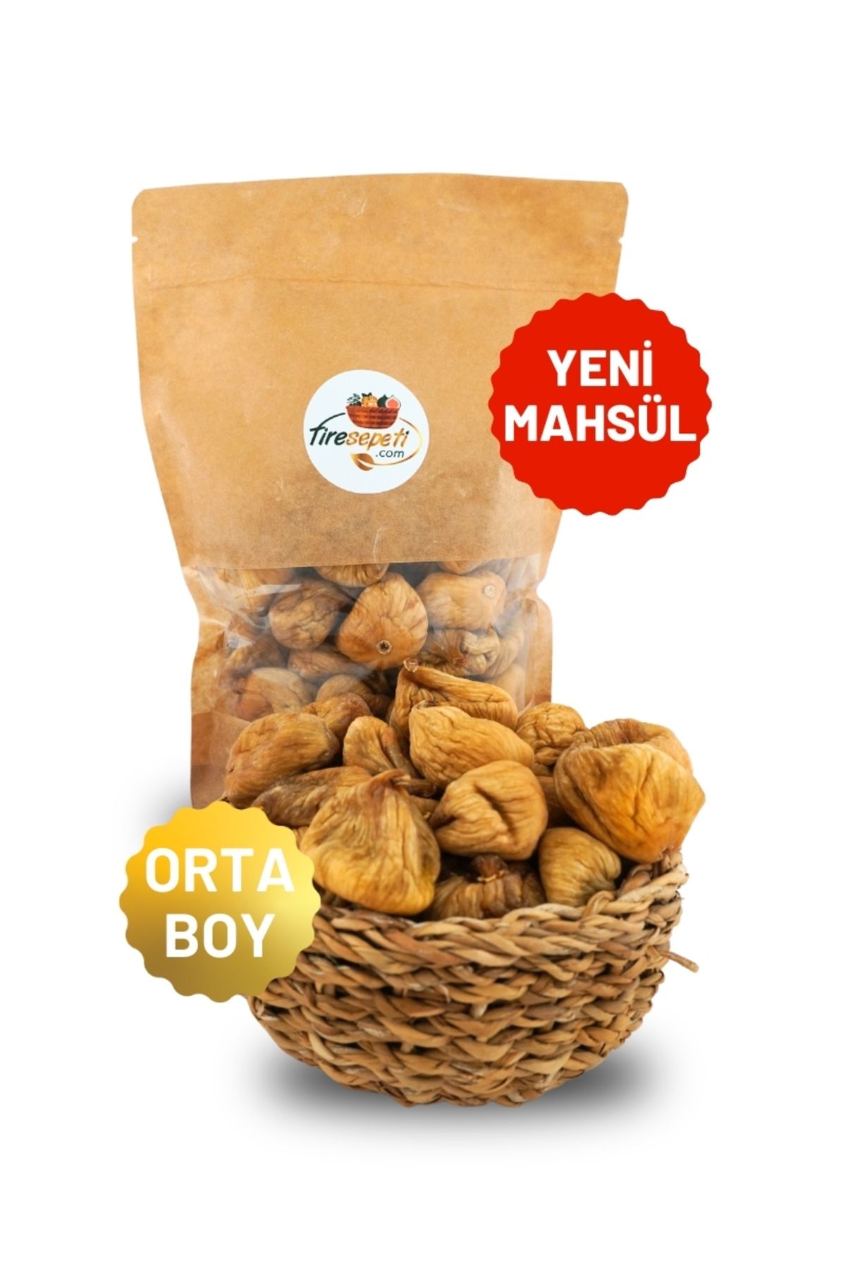 tiresepeti Kuru İncir Orta Boy 1. Kalite 1 KG