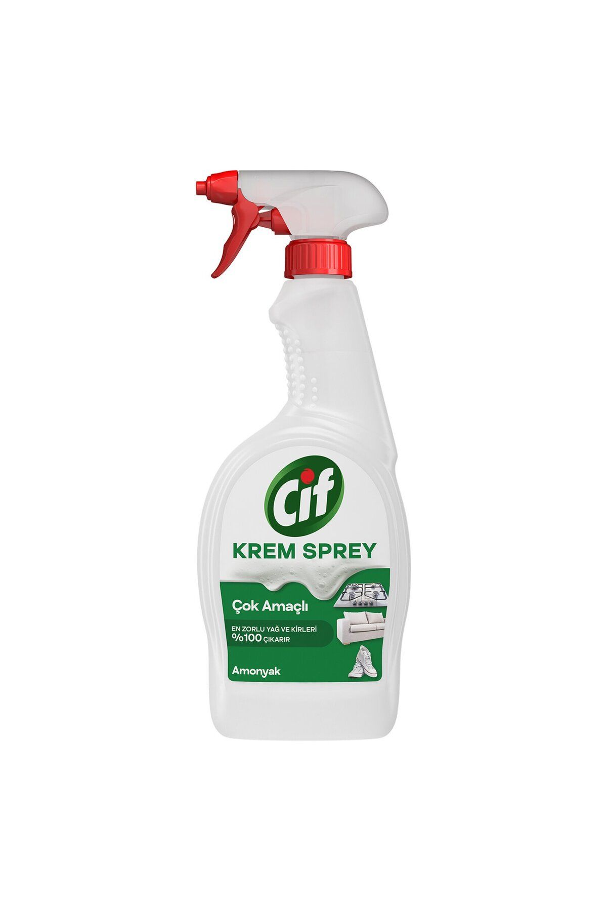 Cif Amonyak Çok Amaçlı Krem Sprey 750 Ml