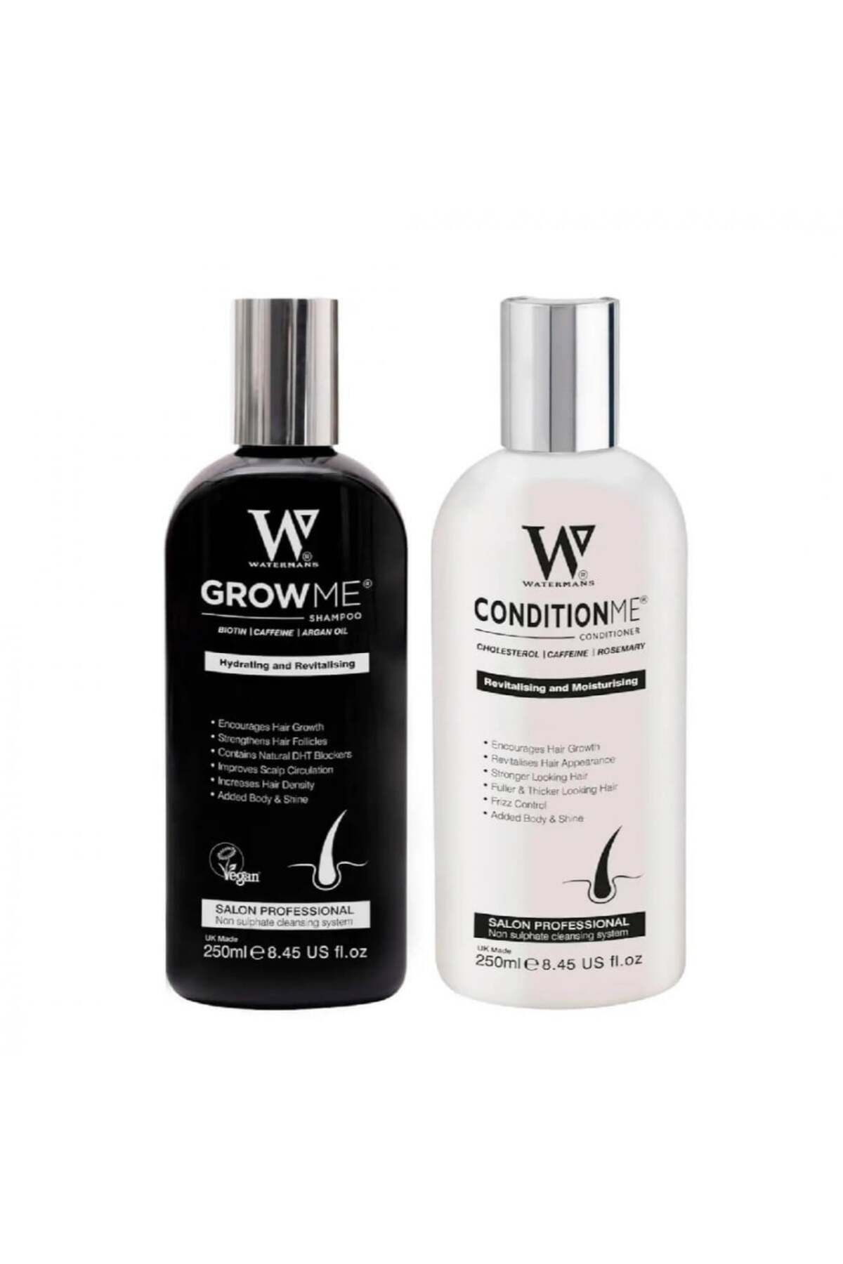 GROWMET-Waterman's Grow Me Shampoo and Conditioner Set 1