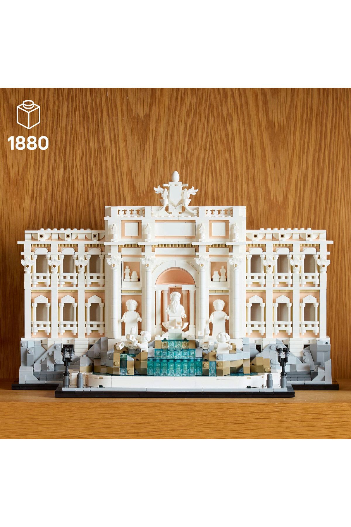 LEGO-®   Architecture Trevi Fountain 21062 - 18+ Decorative and Displayable Model Building Set (1880 Pr) 4