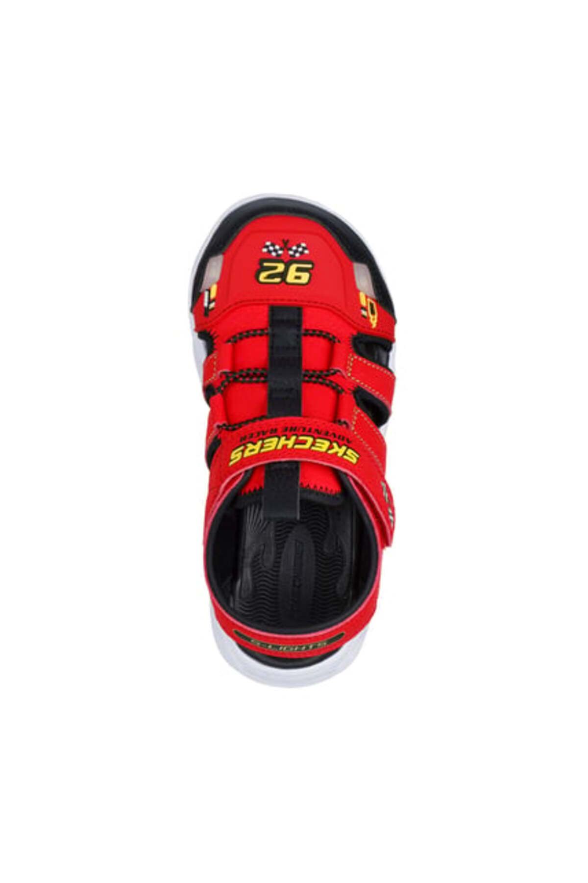SKECHERS-Thermo-Splash - Hydro-Flare große rot beleuchtete Sandalen für Jungen 400613 L Rdbk 4