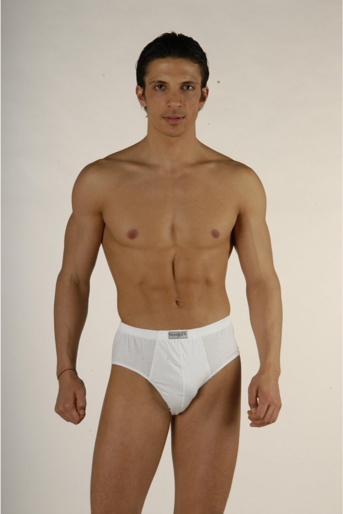 NEHİRİN Erkek Süprem Silip Külot 2 Li Beyaz