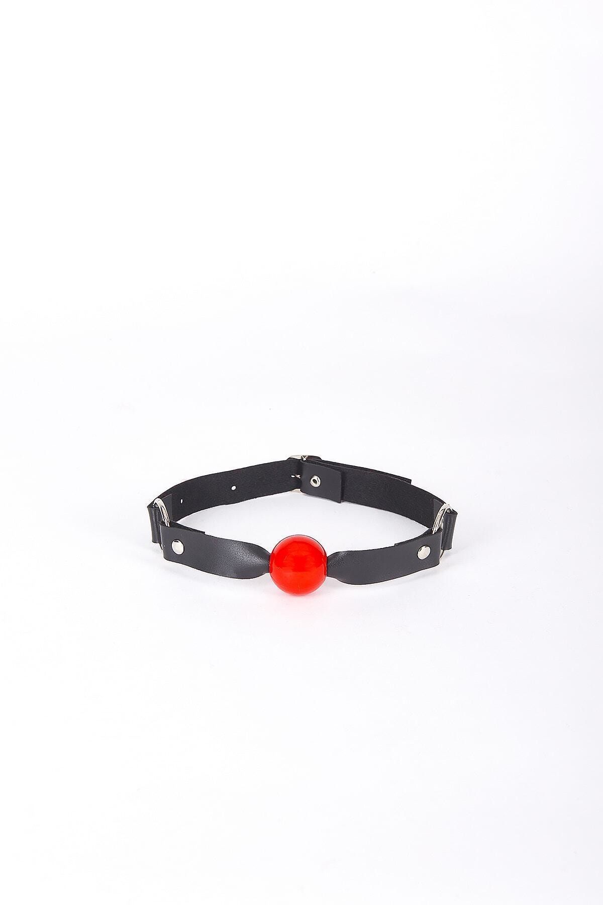 Необычный аксессуар Tina Wear Black Red Mouth Ball 700508-