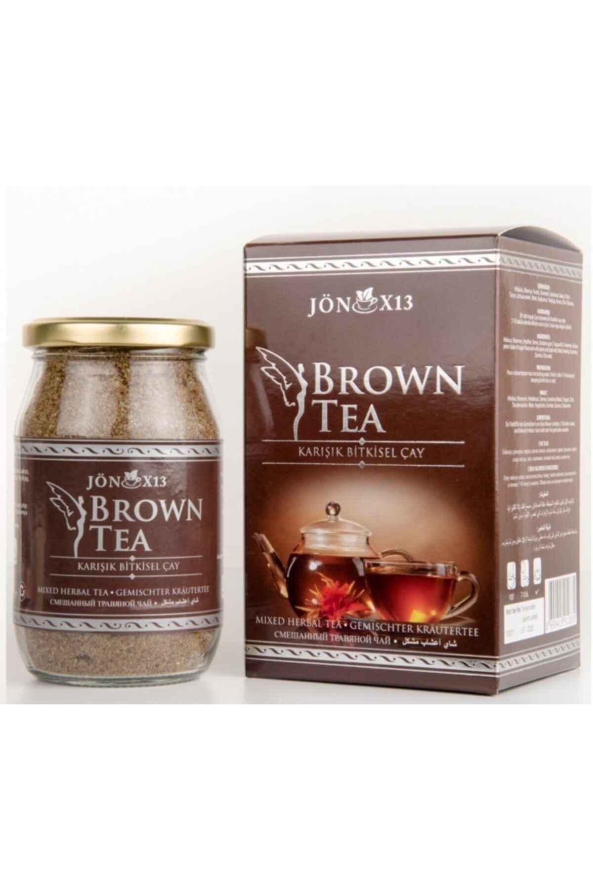 Brown Tea Macha'lı Karışık Bitki Çay 300 gr Browntea