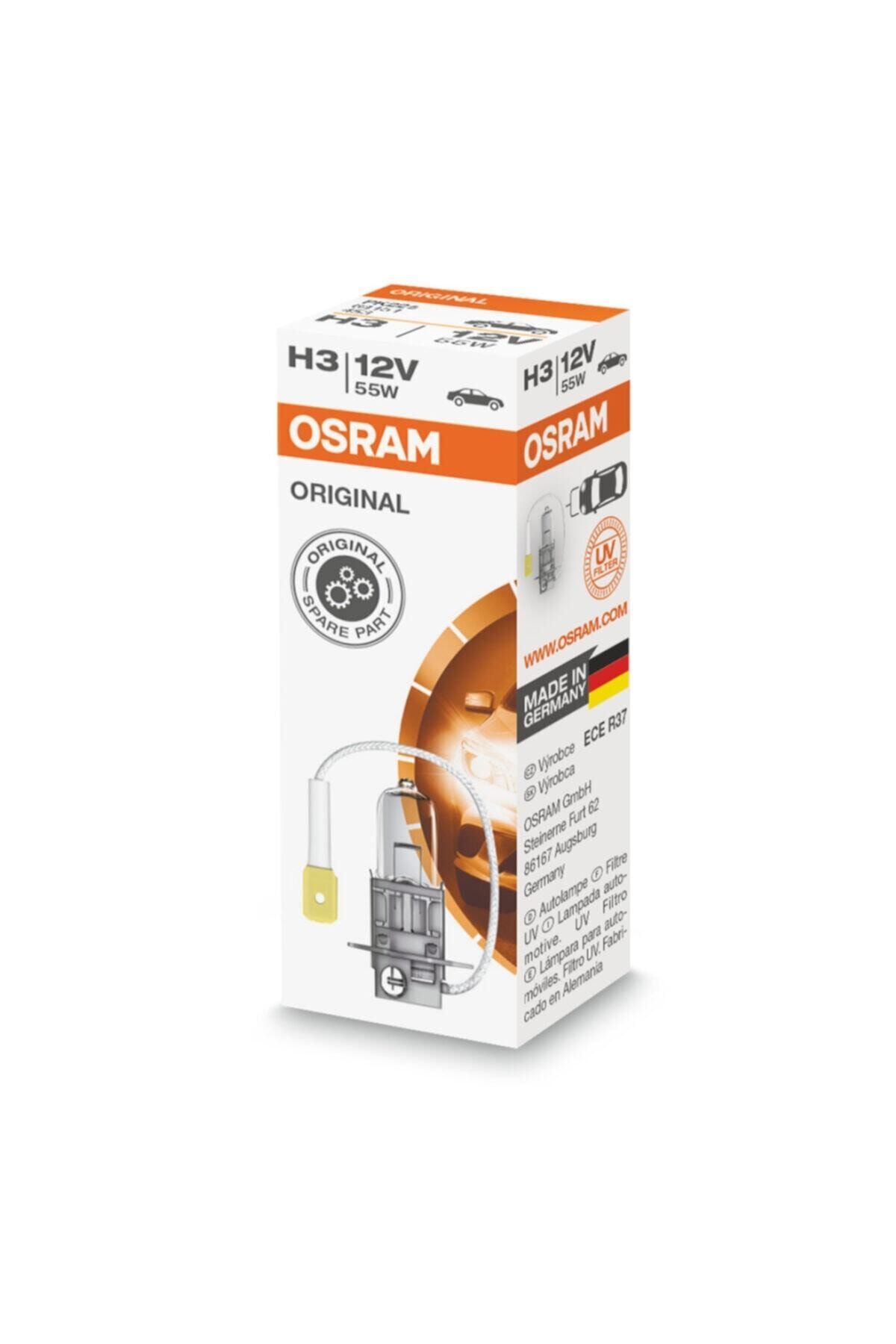 Osram 12v H3 Sis Farı Ampulü 1 Adet Orjinal 64151 Alman Malı Fiyatı,  Yorumları - Trendyol