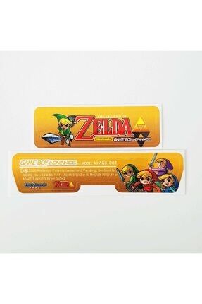 Nintendo Gameboy Advance Arka Yapıştırma The Legend Of Zelda Gba Back Tag Sticker Model 09 PP1128