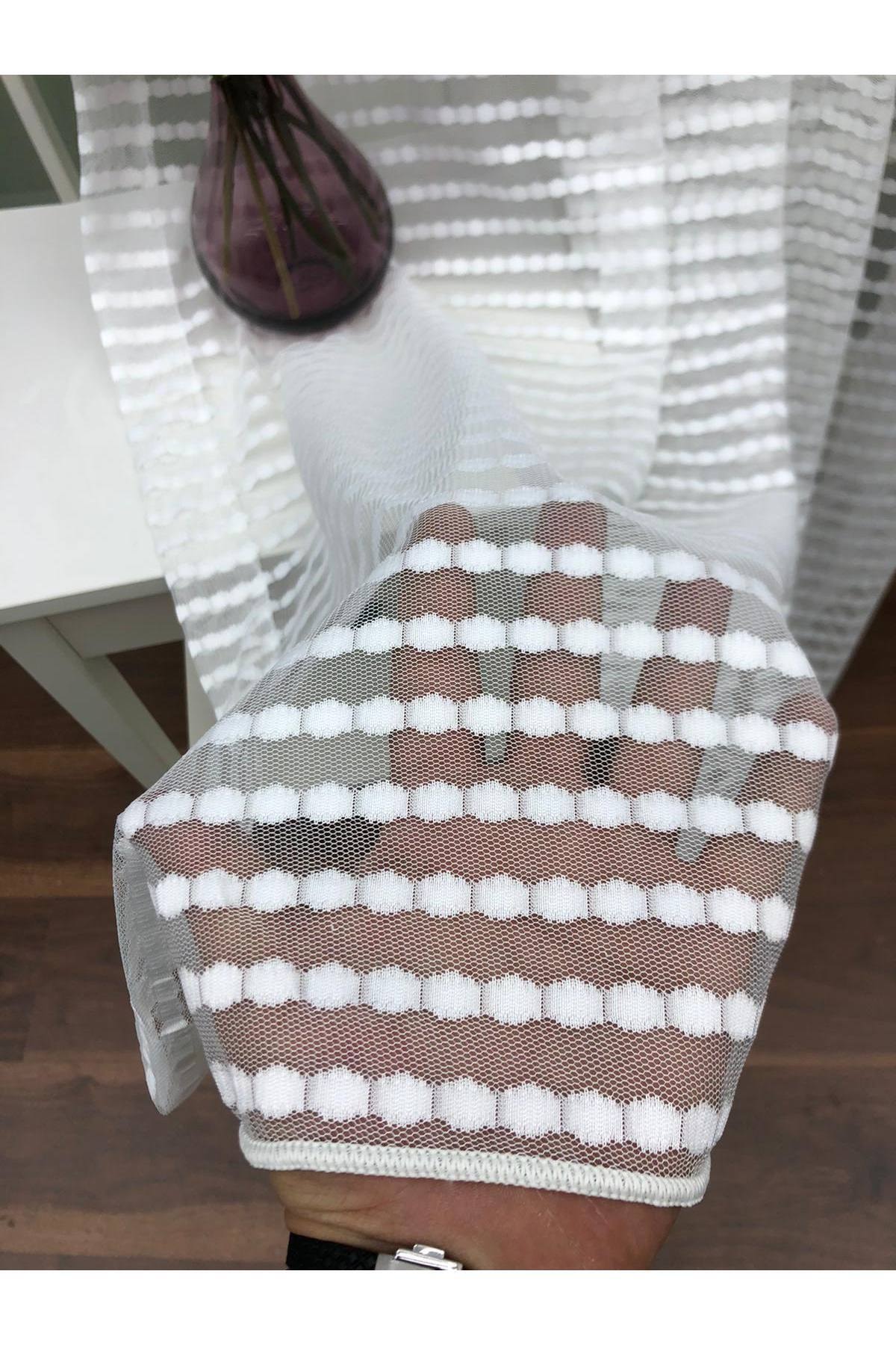 perdealemi Perdele Din Tul Din Dantelă Cu Model Sport, 200x250, Plisat Rar, 1/2 - 600 x 250