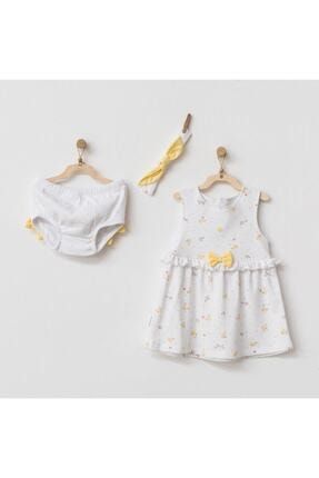 Kız Bebek Elbise Takım 3 lü AC21579