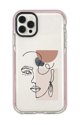 Iphone 12 Pro Max Women Art Desenli Candy Bumper Silikonlu Telefon Kılıfı MC12PMCBTS193