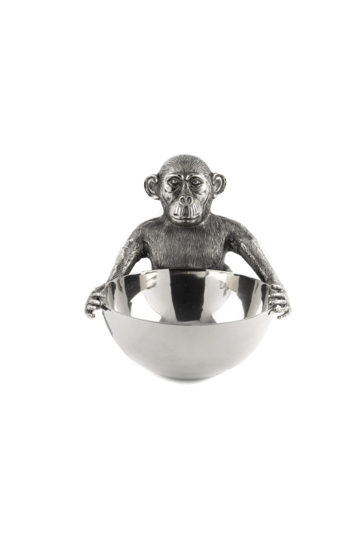 Миска декоративная для закусок Mikasa Moor Silver Monkey, 46x25x30см P102.323004