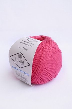 Baby Cotton 50 gr Amigurumi, Punch, El Örgü Ipligi, Taka Yarn (ŞEKER PEMBE-4017) BabycottonTek