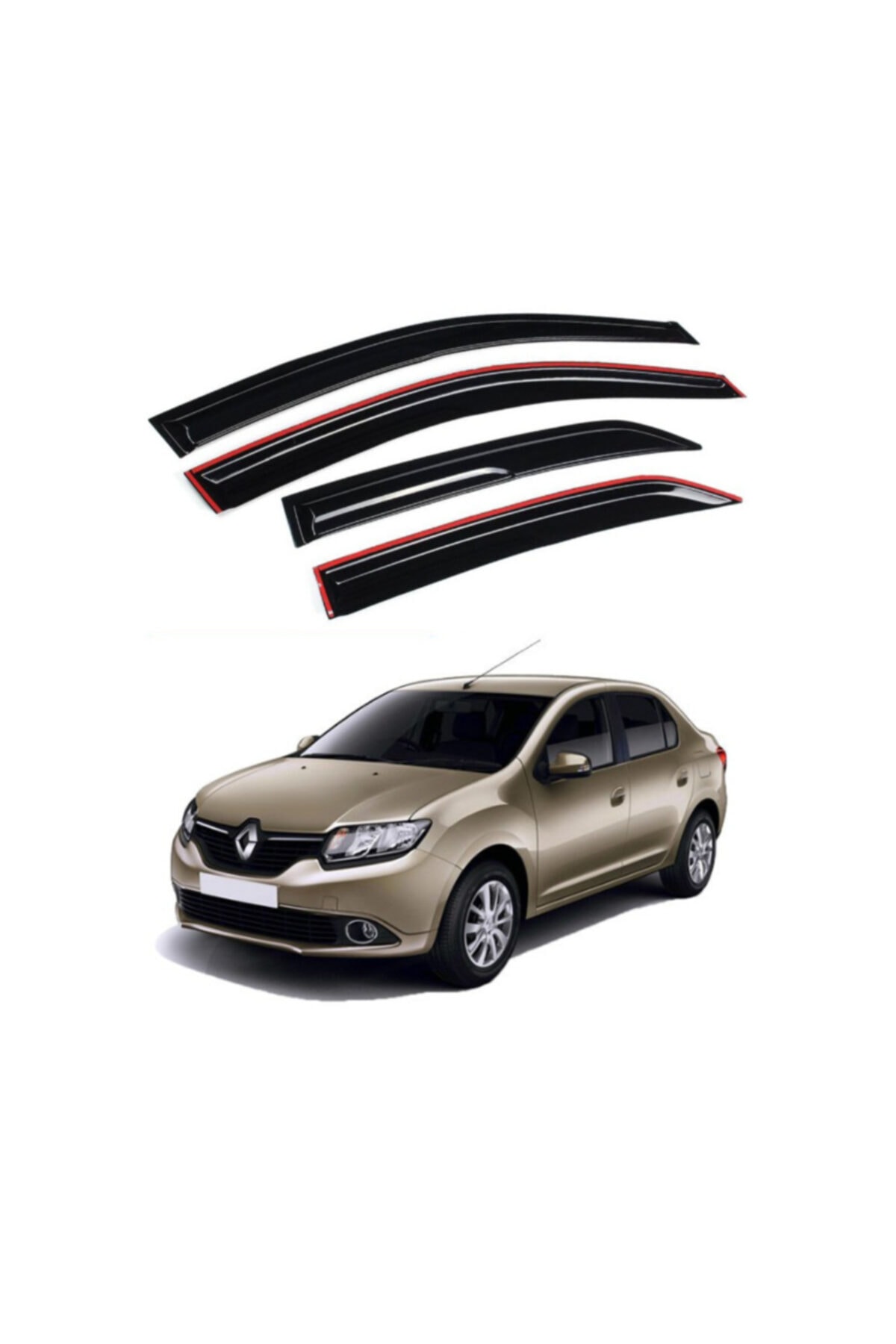 İtibar Renault Symbol 2013 Mugen Tip Cam Rüzgarlığı Uyumlu
