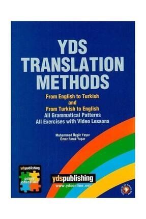 Ydspuplishing Yayınları YDS TRANSLATION METHODS 9786059758413-T