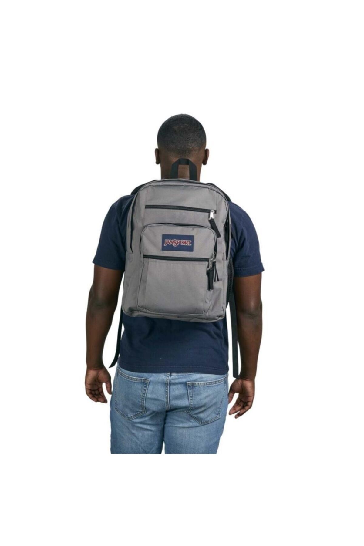 Dark grey on sale jansport backpack