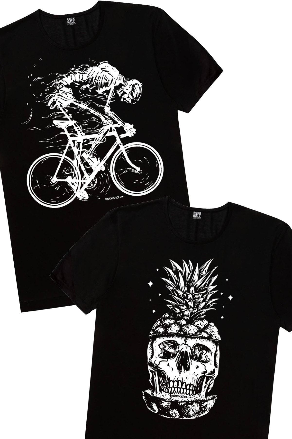Pineapple skull shirt hot sale