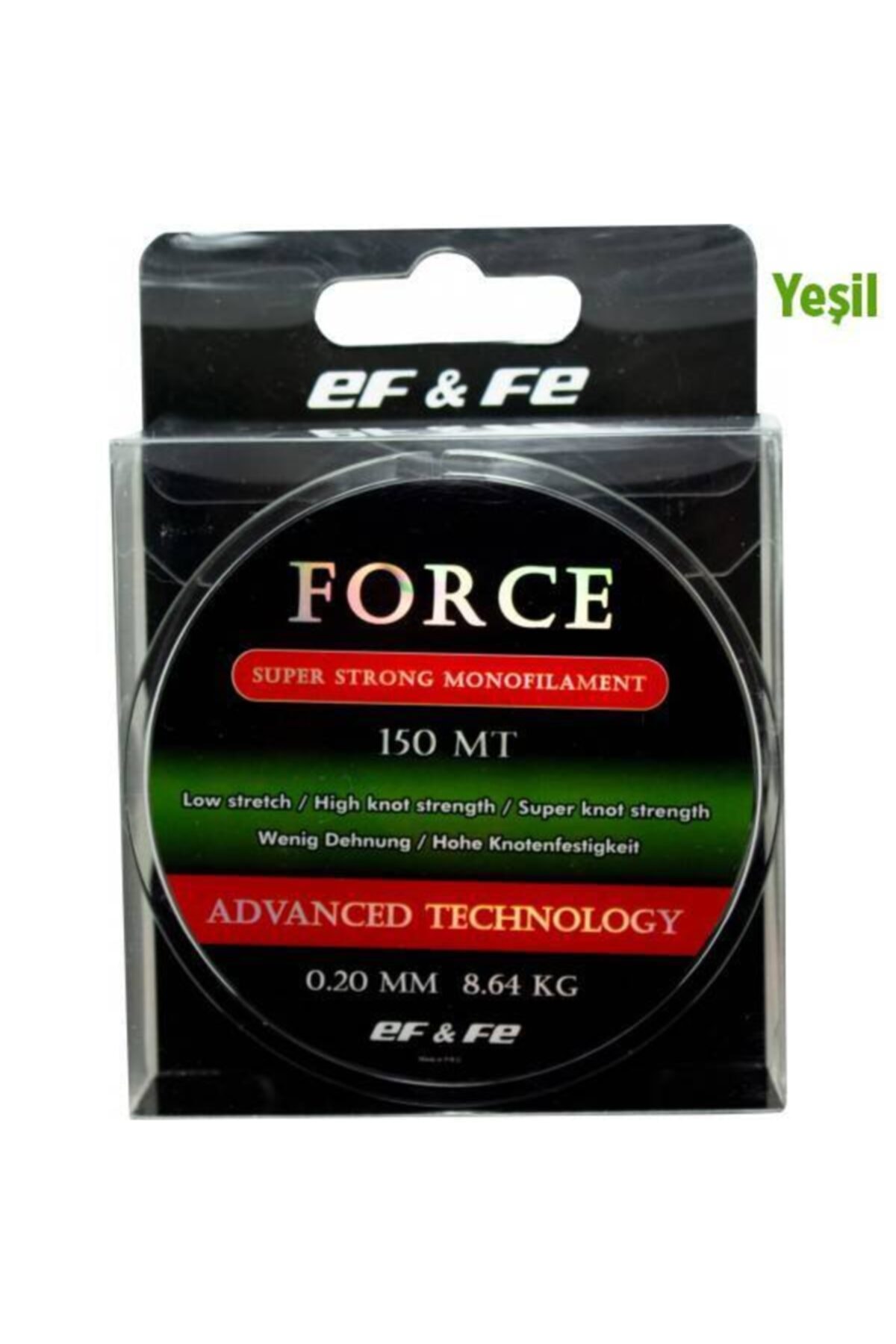 EFFE Force Advanced Technology Yeşil 150 Mt Olta Misinas 0.45 Mm