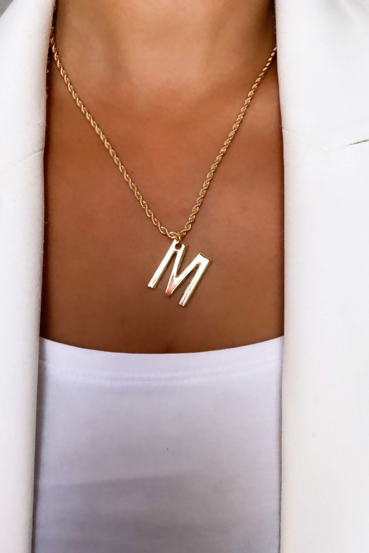 Letter m hot sale chain