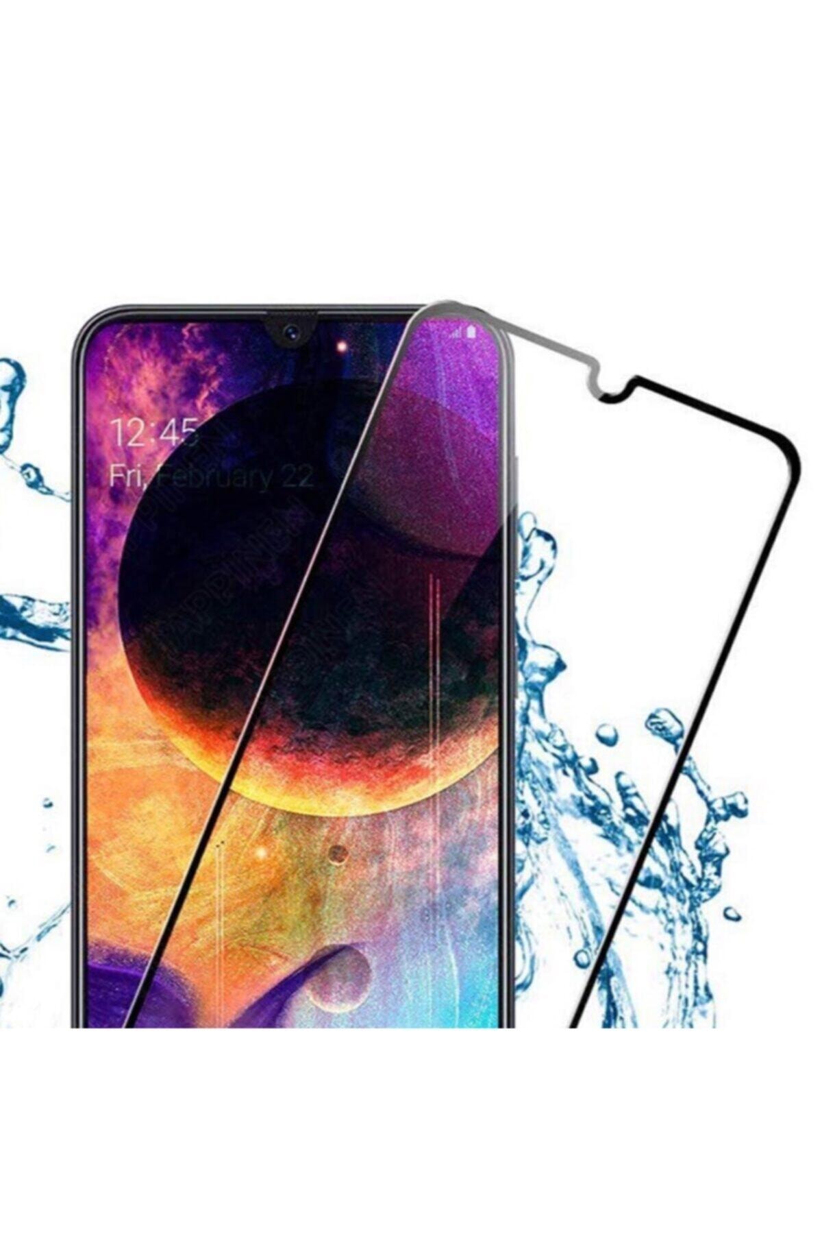 Huawei P30 Lite 5d-6d Kavisli Tam Kaplar Temperli Kırılmaz Cam-ekran Koruyucu-nano Çizilmez Cam 7