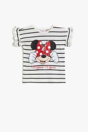Mickey Mouse Tişört Lisanslı Pamuklu 1YMG19316AK