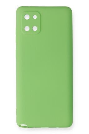 Samsung Galaxy A81 / Note 10 Lite Kılıf Premium Rubber Silikon - Yeşil premium--samsung-a81-note-10-lite