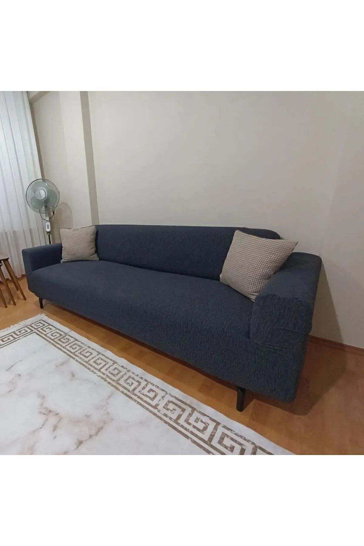 probak-Husă de canapea elastică Jacquard 3 3 1 1 |   Husa de scaun elastica |   Set huse pentru scaun 3