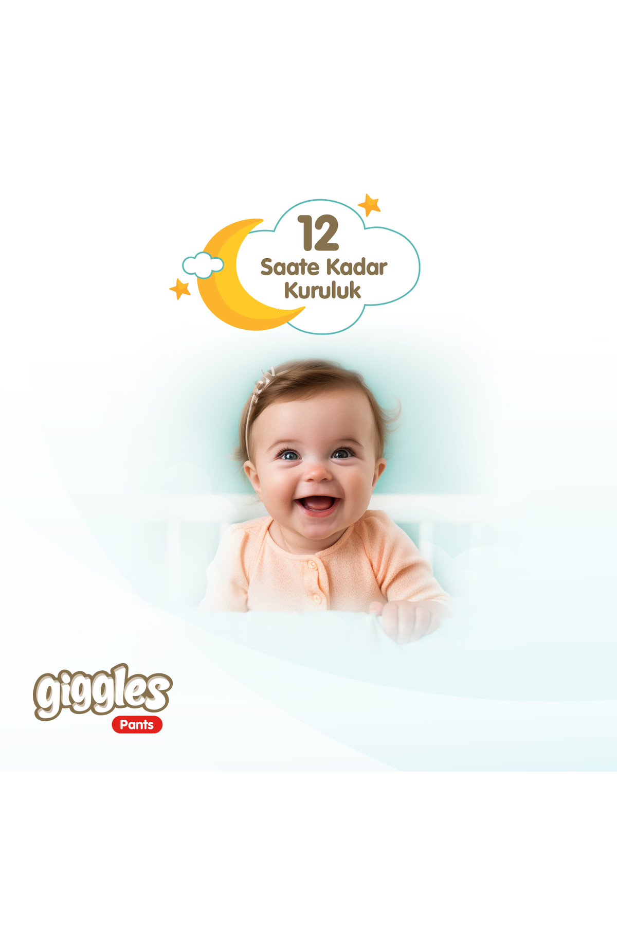 giggles Pants Külotlu Bebek Bezi 3 Numara Midi 34 Adet fotoğrafı 6 (önizleme)