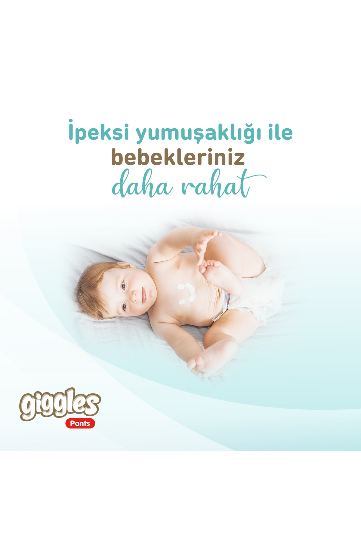 giggles Pants Külotlu Bebek Bezi 3 Numara Midi 170 Adet fotoğrafı 7 (önizleme)