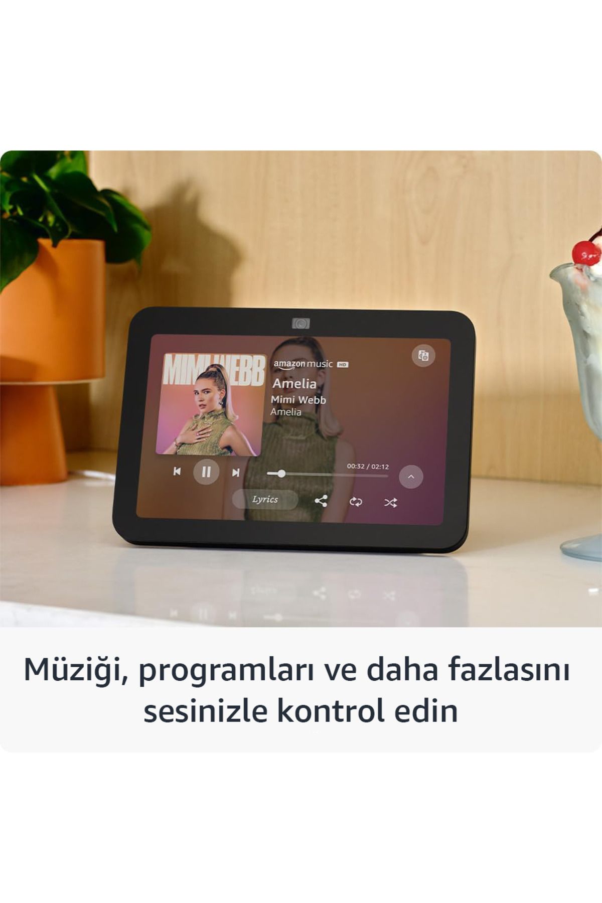 Amazon-Echo Show 8 | 3rd Generation 2023 | HD Smart Touchscreen with Spatial Audio | Smart Home Hub 3